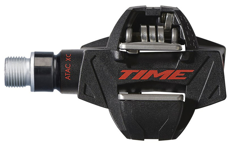 Amsler - TIME ATAC XC 8 XC/CX pedal, Black/Red inkl. ATAC cleats