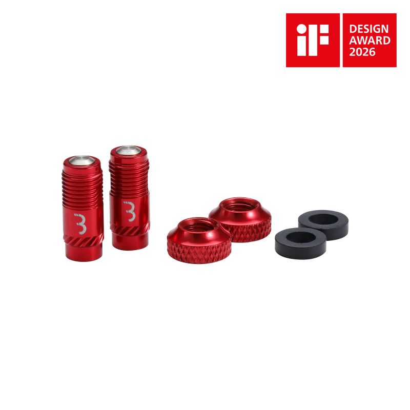 Amsler Presta CoreCap red, 2 Stück