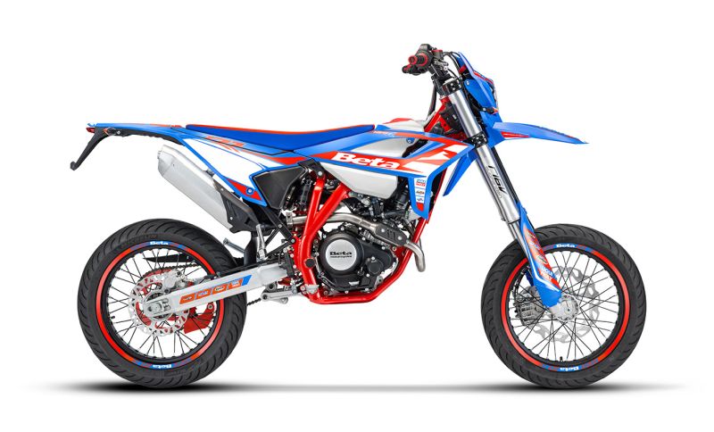 Amsler E5+ BETA RR125 R LC 4T MOTARD RED-BLUE