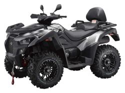 Amsler E5 KYMCO MXU 700 EX EPS BRIGHT SILVER