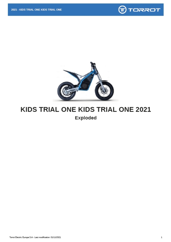 Amsler PIECES TORROT KIDS TRIAL ONE 2021
