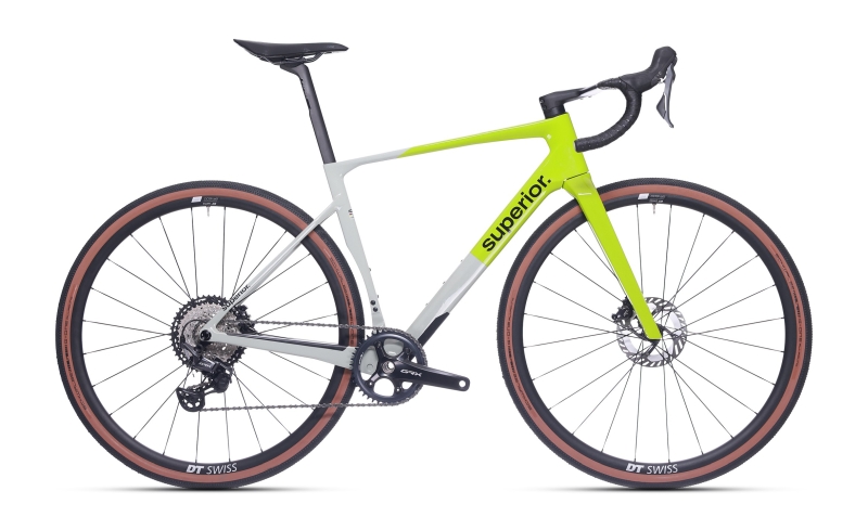 Amsler XR 9.7 GR  54cm(M) gloss grey/racing yel